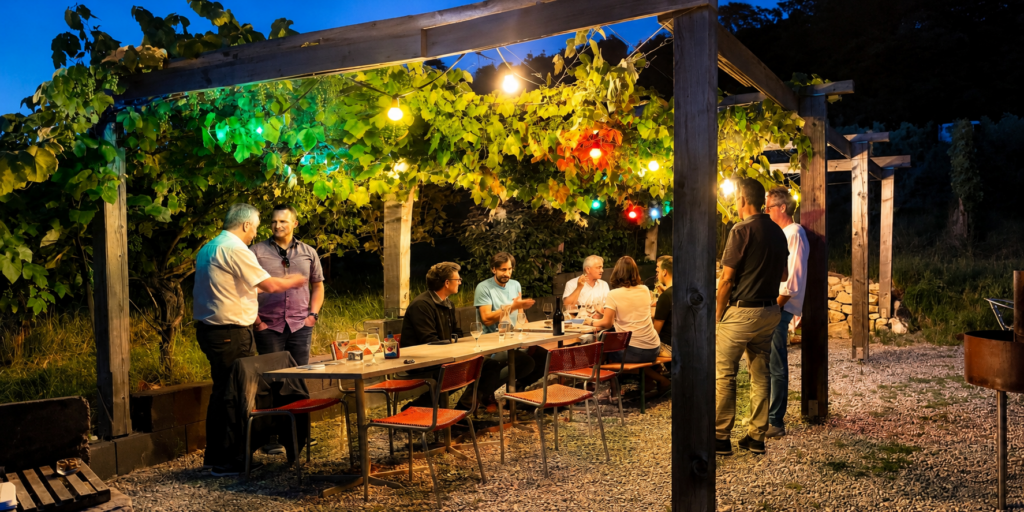 Weindegustation mit Mezze in Flurlingen